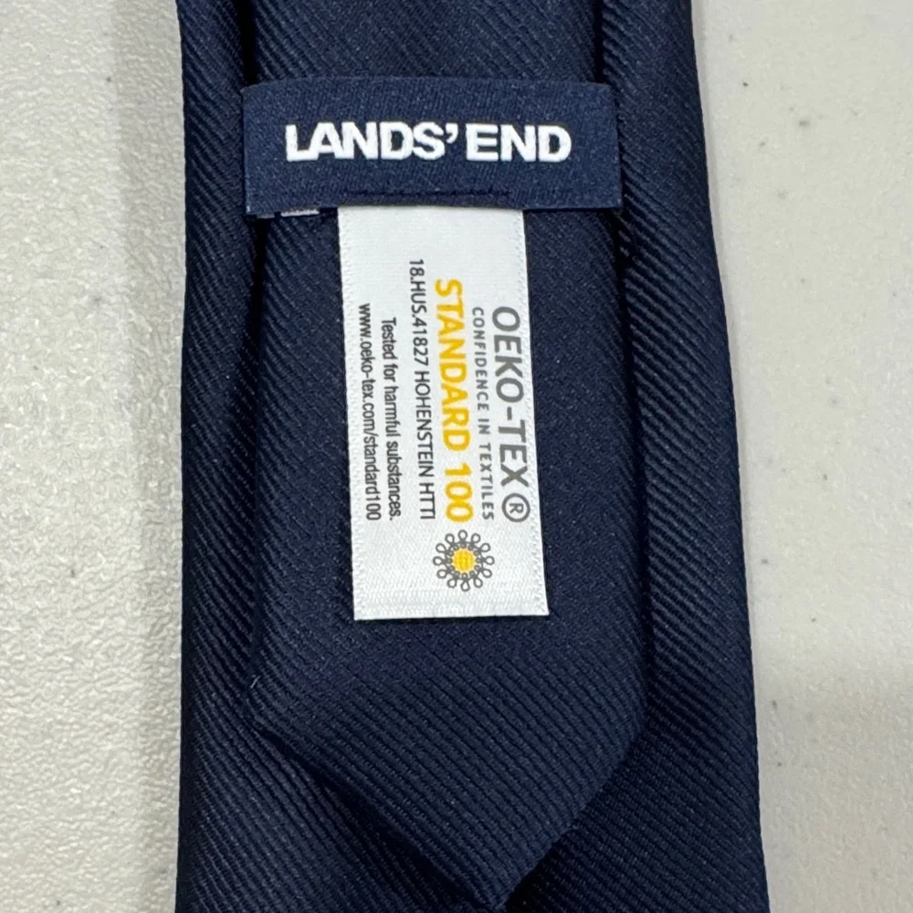 Lands' End Kids Navy Tie